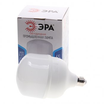 899 р. Лампа светодиодная E27 T160 65W (500W) 220V холодный ЭРА ЭРА t160-65w-4000-e27e40  с доставкой в г. Майкоп. Увеличить фотографию 1