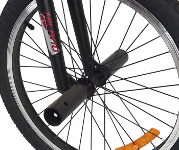 15 849 р. Велосипед 20 1-ск. BMX бордовый HILAND HILAND t21b603 b HILAND t21b603 b  с доставкой в г. Майкоп. Увеличить фотографию 3