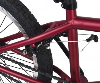 15 849 р. Велосипед 20 1-ск. BMX бордовый HILAND HILAND t21b603 b HILAND t21b603 b  с доставкой в г. Майкоп. Увеличить фотографию 7