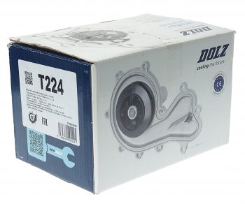 3 399 р. Насос водяной TOYOTA Yaris (99-11) DOLZ DOLZ t-224  с доставкой в г. Майкоп. Увеличить фотографию 3