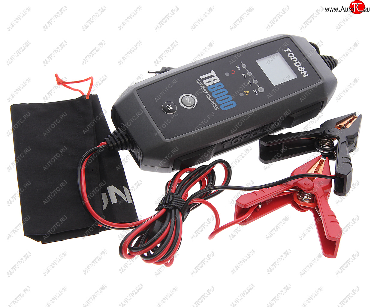 11 999 р. Устройство зарядное 6-12V 8А 260Ач (автомат) IP 65 TOPDON TOPDON tb8000  с доставкой в г. Майкоп