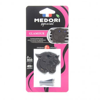 240 р. Ароматизатор на дефлектор керамика ПАНТЕРА Glamour (Paris Hilton) 27г MEDORI MEDORI tc-20  с доставкой в г. Майкоп. Увеличить фотографию 1