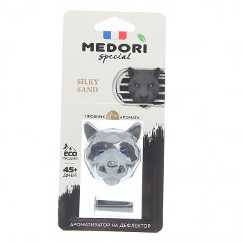 241 р. Ароматизатор на дефлектор керамика ПАНТЕРА 3D  Silky Sand (Baccarat Rouge 540) 36г MEDORI MEDORI tc-2032  с доставкой в г. Майкоп. Увеличить фотографию 1
