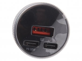 1 099 р. Устройство зарядное в прикуриватель 3USB 12V TFN TFN tfn-cc-acc-78w-gr  с доставкой в г. Майкоп. Увеличить фотографию 2