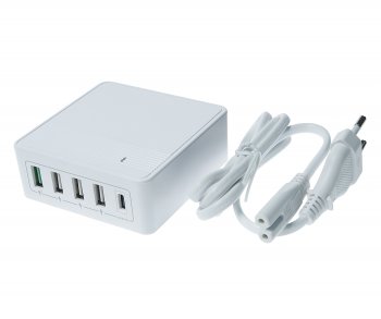 2 059 р. Устройство зарядное в розетку 5 USB TFN TFN tfn-wc05  с доставкой в г. Майкоп. Увеличить фотографию 1
