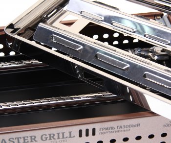 5 699 р. Гриль газовый портативный в кейсе Master Grill TOURIST TOURIST tg-010  с доставкой в г. Майкоп. Увеличить фотографию 3