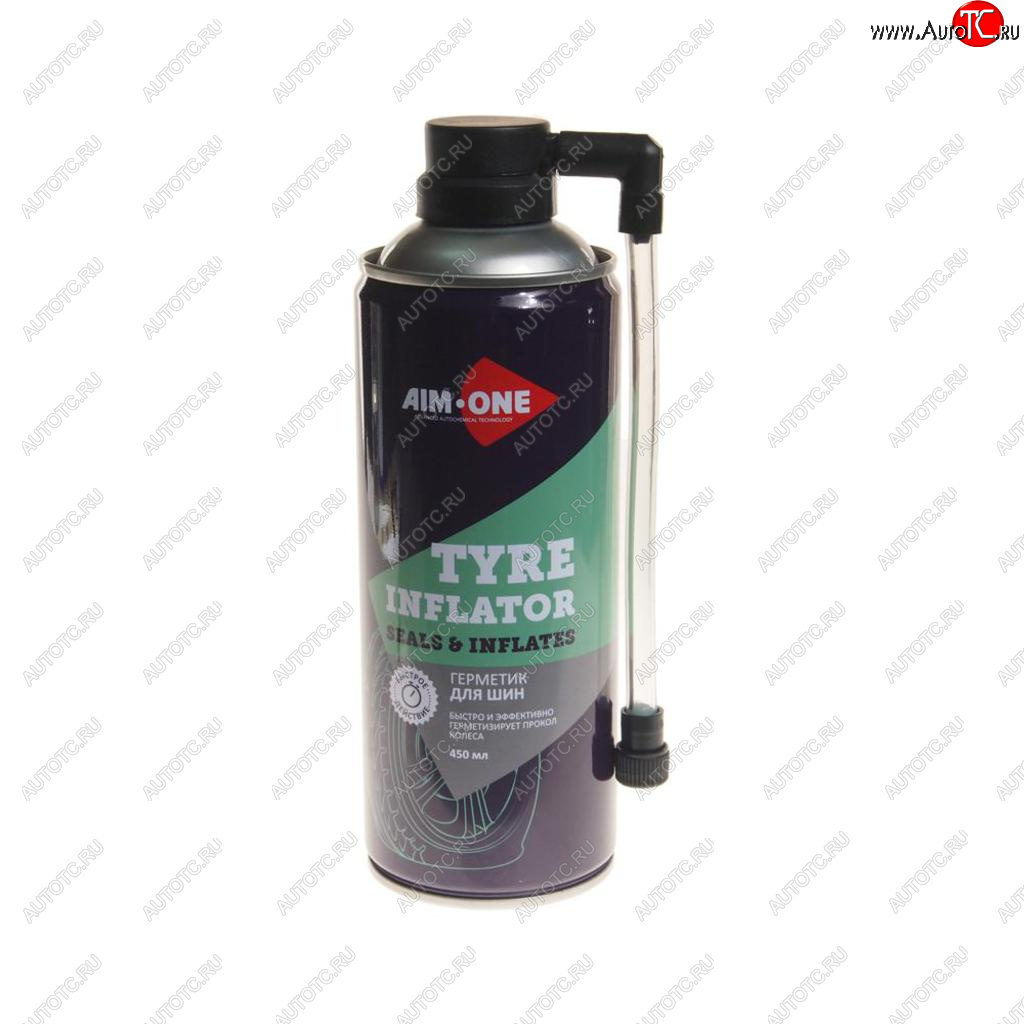 389 р. Герметик шин 450мл аэрозоль Tyre Inflator AIM-ONE AIM-ONE ti-270  с доставкой в г. Майкоп