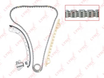 14 799 р. Комплект цепи ГРМ SUZUKI Grand Vitara (05-) (1.6) (1 цепь+башмак натяж+успокоит+натяж+1 звезда) LYNX LYNX tk0047  с доставкой в г. Майкоп. Увеличить фотографию 5