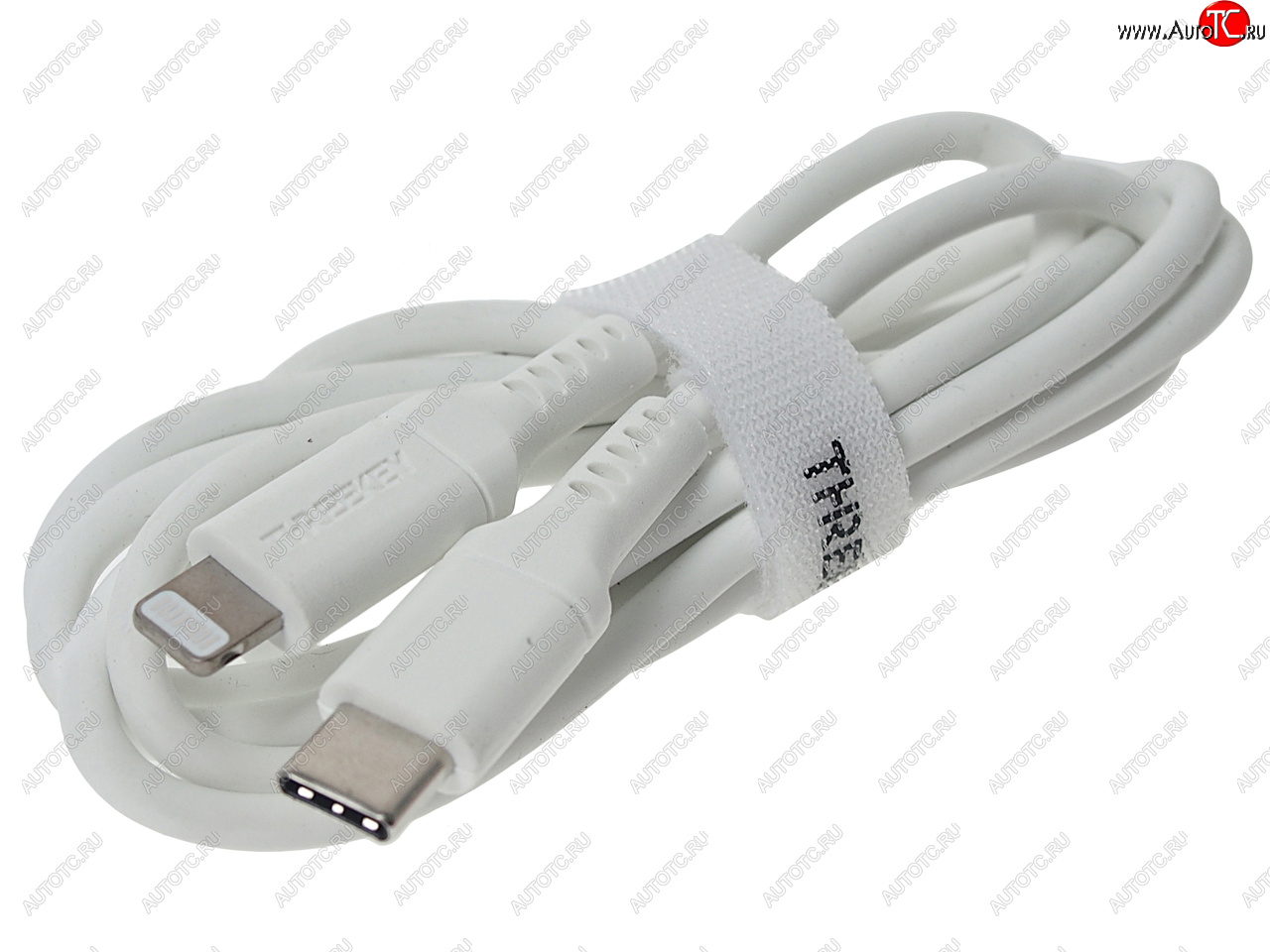 779 р. Кабель iPhone (5-)-USB Type C 1м белый XO XO tk04 mfi white  с доставкой в г. Майкоп
