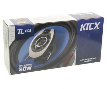 2 459 р. Колонки коаксиальные 5(13см) 35Вт KICX KICX tl-130s  с доставкой в г. Майкоп. Увеличить фотографию 4