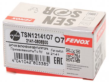299 р. Датчик включения вентилятора ГАЗ,МОСКВИЧ 87-82град. FENOX FENOX tsn12141o7 FENOX tsn12141o7  с доставкой в г. Майкоп. Увеличить фотографию 3