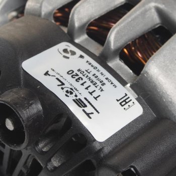 14 299 р. Генератор HYUNDAI Solaris (11-) KIA Ceed (06-) (G4FC) 14В 90A TESLA TECHNICS TESLA TECHNICS tt11320  с доставкой в г. Майкоп. Увеличить фотографию 3