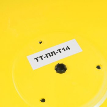699 р. Колпак колеса R-22.5 переднего пластик (желтый) ТТ ТЕХНО-ТРЕЙД тт-пл-т14  с доставкой в г. Майкоп. Увеличить фотографию 2