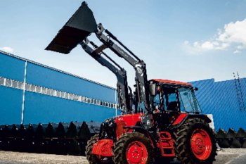 369 999 р. Погрузчик МТЗ-80,82,1025 (ТУРС-1500) навесной (база на поддоне) без джойстика САЛЬСК САЛЬСКСЕЛЬМАШ турс-1500-0  с доставкой в г. Майкоп. Увеличить фотографию 2