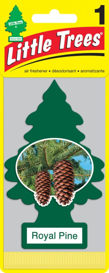 159 р. Ароматизатор подвесной пластина (сосна королевская) Елочка CAR FRESHNER CAR FRESHNER u1p-10101-russ  с доставкой в г. Майкоп. Увеличить фотографию 1