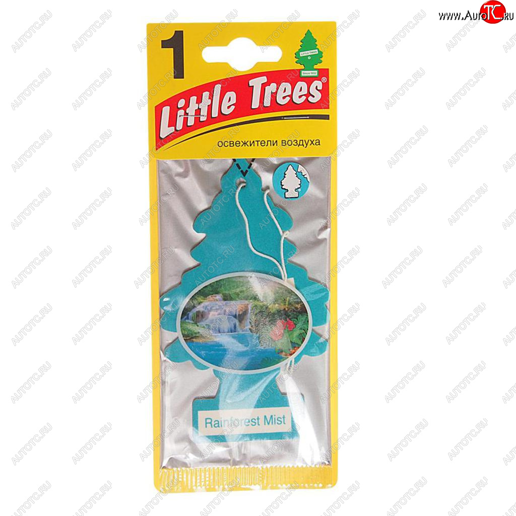 159 р. Ароматизатор подвесной пластина (тропический туман) Елочка CAR FRESHNER CAR FRESHNER u1p-10106-russ  с доставкой в г. Майкоп