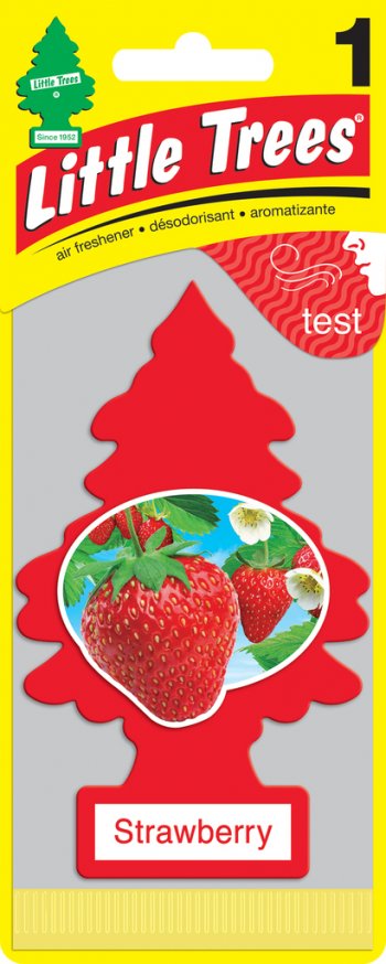 159 р. Ароматизатор подвесной пластина (клубника) Елочка CAR FRESHNER CAR FRESHNER u1p-10312-russ  с доставкой в г. Майкоп. Увеличить фотографию 1