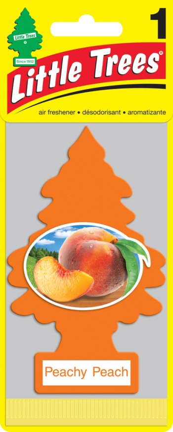 159 р. Ароматизатор подвесной пластина (персик) Елочка CAR FRESHNER CAR FRESHNER u1p-10319-russ  с доставкой в г. Майкоп. Увеличить фотографию 1