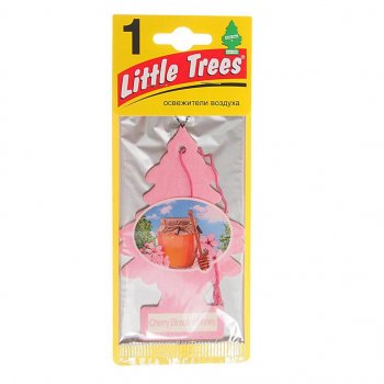 159 р. Ароматизатор подвесной пластина (медовая вишня) Елочка CAR FRESHNER CAR FRESHNER u1p-10476-russ  с доставкой в г. Майкоп. Увеличить фотографию 1