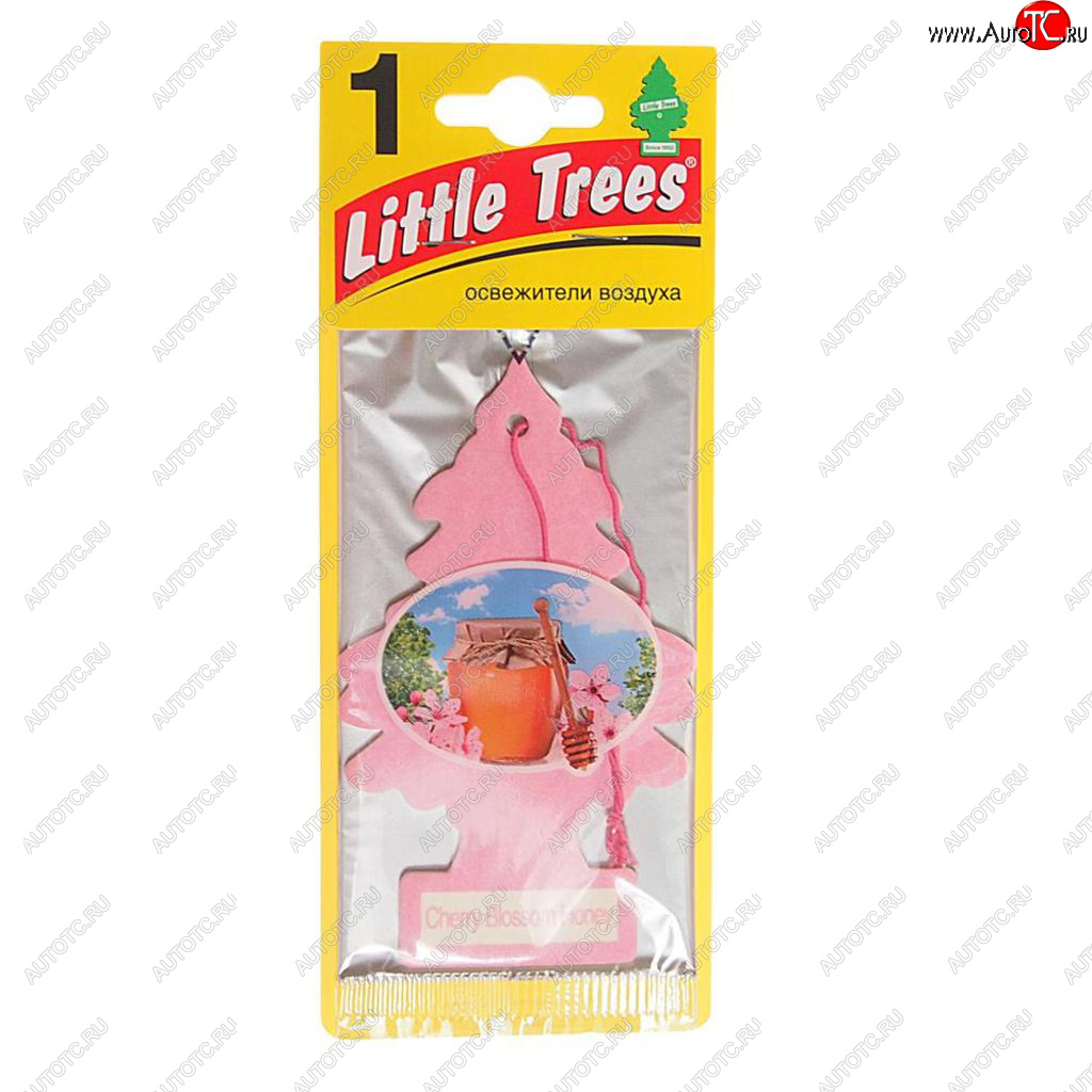 159 р. Ароматизатор подвесной пластина (медовая вишня) Елочка CAR FRESHNER CAR FRESHNER u1p-10476-russ  с доставкой в г. Майкоп