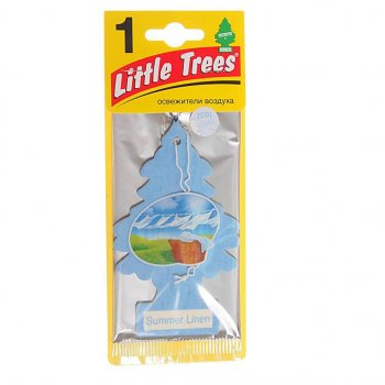 159 р. Ароматизатор подвесной пластина (летняя свежесть) Елочка CAR FRESHNER CAR FRESHNER u1p-10574-russ  с доставкой в г. Майкоп. Увеличить фотографию 1