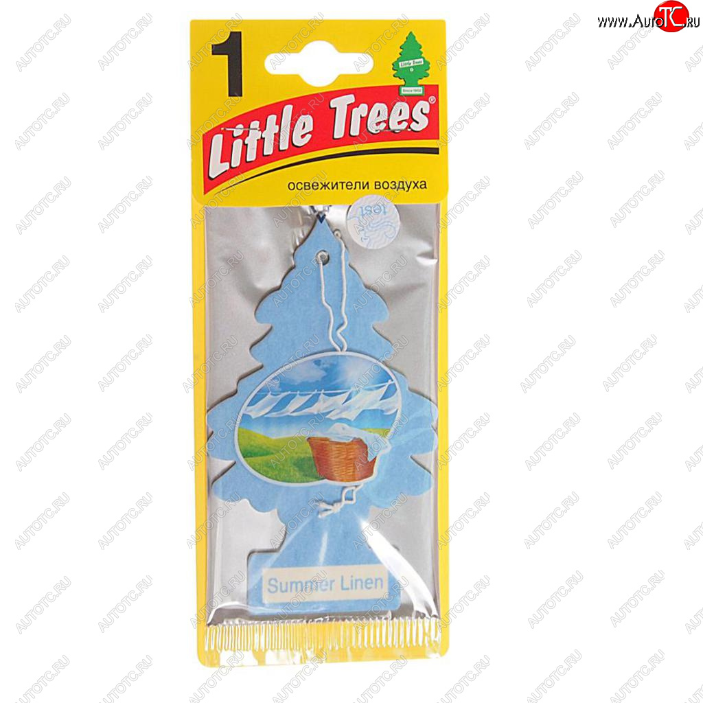159 р. Ароматизатор подвесной пластина (летняя свежесть) Елочка CAR FRESHNER CAR FRESHNER u1p-10574-russ  с доставкой в г. Майкоп