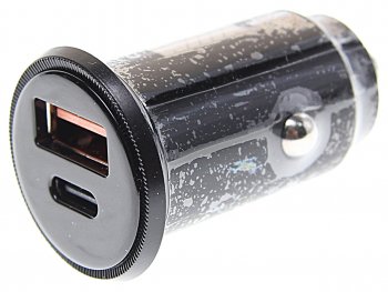 839 р. Устройство зарядное в прикуриватель 1USB + 1 Type C 12V Quick Charge WIIIX WIIIX ucc-2-40  с доставкой в г. Майкоп. Увеличить фотографию 1