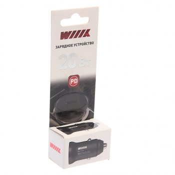 569 р. Устройство зарядное в прикуриватель 1USB Type C 12V WIIIX WIIIX ucc-4-1-12  с доставкой в г. Майкоп. Увеличить фотографию 2