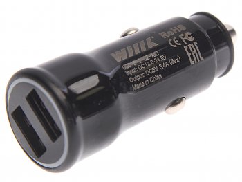 369 р. Устройство зарядное в прикуриватель 2USB 12V WIIIX WIIIX ucc-5-2-02-ant  с доставкой в г. Майкоп. Увеличить фотографию 1