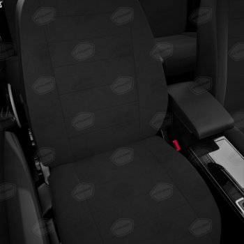 5 349 р. Авточехлы универсальные экокожа-жаккард черные комплект AVTOLIDER AVTOLIDER ujk31-0101  с доставкой в г. Майкоп. Увеличить фотографию 3