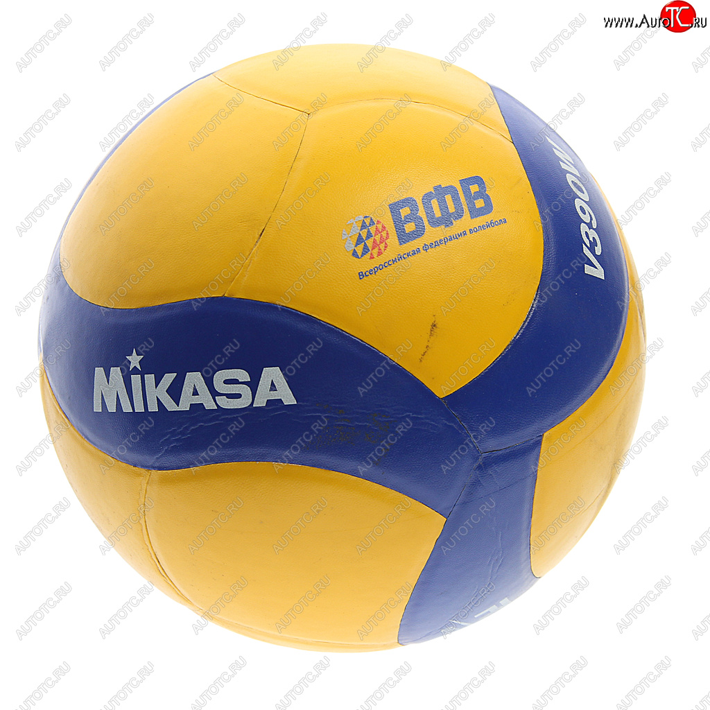 3 579 р. Мяч волейбольный размер 5 синтетическая кожа MIKASA MIKASA v390w  с доставкой в г. Майкоп