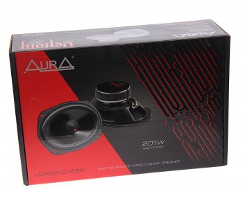 9 499 р. Колонки коаксиальные 6х9 (16х23см) 101Вт AURA AURA venom-cl69x  с доставкой в г. Майкоп. Увеличить фотографию 5