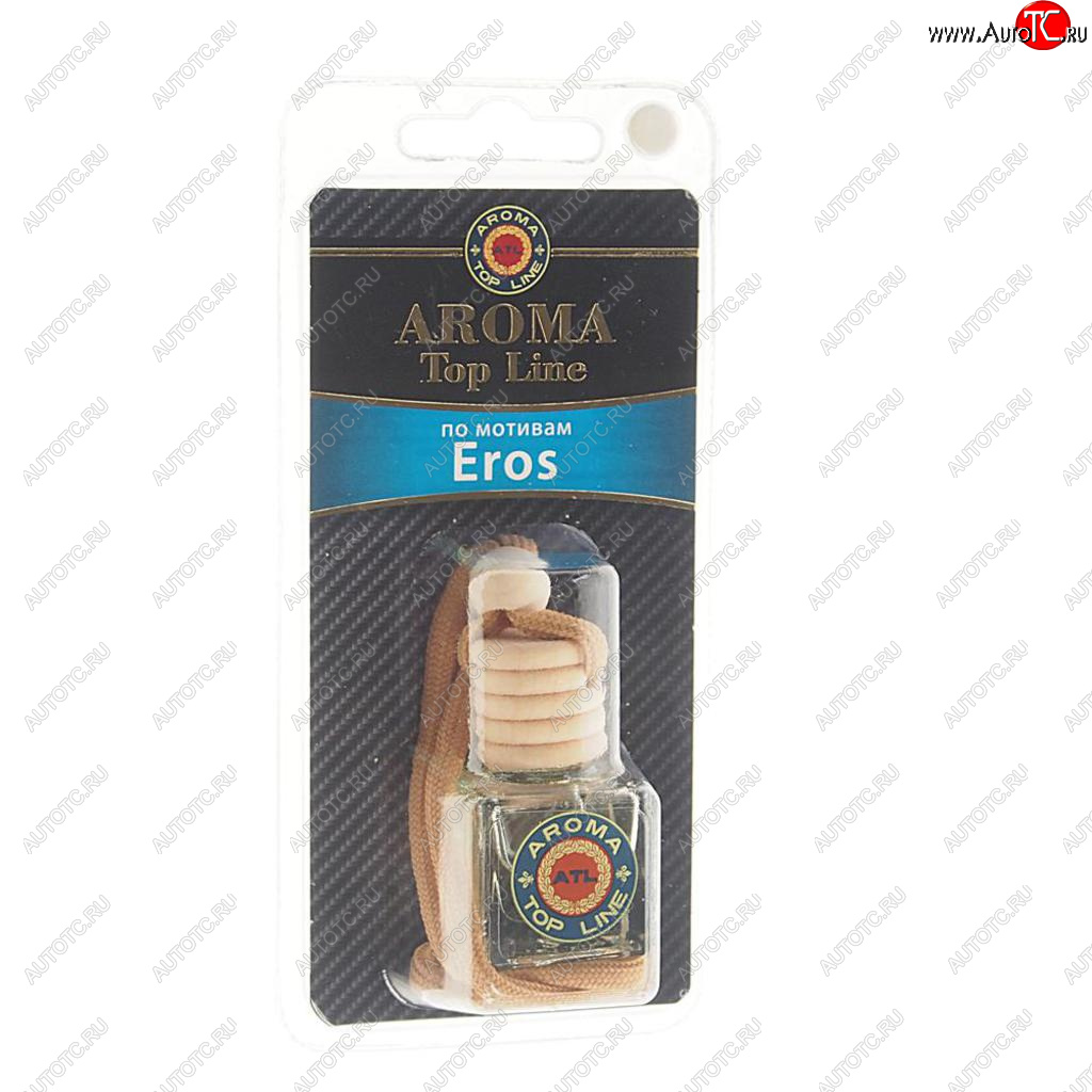299 р. Ароматизатор подвесной жидкостный (Versace Eros) 5мл TOP LINE TOP LINE versace eros  с доставкой в г. Майкоп