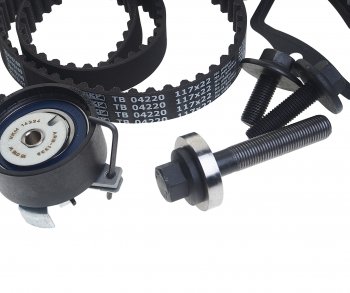 15 299 р. Комплект ремня ГРМ FORD Fusion (02-12),Focus 3 (10-) с насосом водяным SKF SKF vkmc04226  с доставкой в г. Майкоп. Увеличить фотографию 4