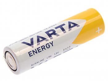 79 р. Батарейка AA LR6 1.5V блистер 4шт. (цена за 1шт.) Alkaline Energy VARTA VARTA vrt-lr6e(4)бл  с доставкой в г. Майкоп. Увеличить фотографию 1