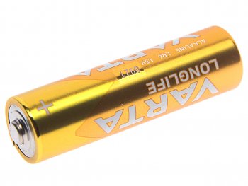 107 р. Батарейка AA LR6 1.5V блистер 4шт. (цена за 1шт.) Alkaline Longlife VARTA VARTA vrt-lr6l(4)бл  с доставкой в г. Майкоп. Увеличить фотографию 2