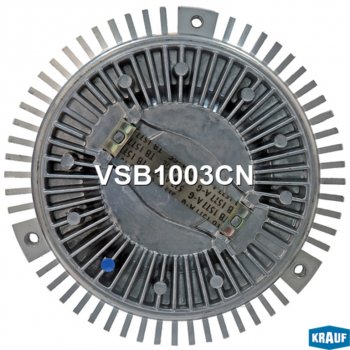 4 699 р. Вискомуфта BMW 3 (E34,E46),5 (E39) (2.03.2) привода вентилятора (3 болта) KRAUF KRAUF vsb1003cn  с доставкой в г. Майкоп. Увеличить фотографию 4