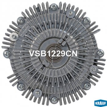 5 949 р. Вискомуфта TOYOTA Land Cruiser (09-) привода вентилятора охлаждения KRAUF KRAUF vsb1229cn  с доставкой в г. Майкоп. Увеличить фотографию 2