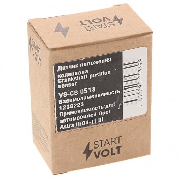 669 р. Датчик положения коленвала OPEL Astra G (01-05) STARTVOLT STARTVOLT vs-cs0518  с доставкой в г. Майкоп. Увеличить фотографию 3