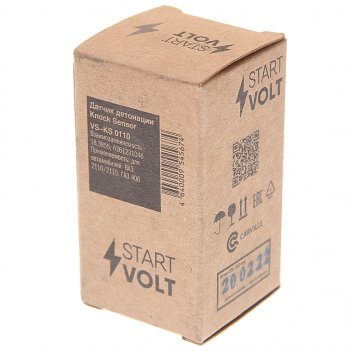 319 р. Датчик детонации ВАЗ-2110-2115,ГАЗ дв.ЗМЗ-405,406 STARTVOLT STARTVOLT vs-ks 0110  с доставкой в г. Майкоп. Увеличить фотографию 2