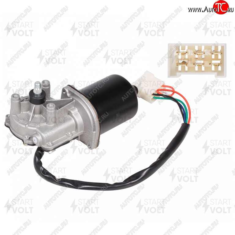 2 799 р. Мотор-редуктор стеклоочистителя ГАЗ-3302 Бизнес 12V STARTVOLT STARTVOLT vwf 0330  с доставкой в г. Майкоп