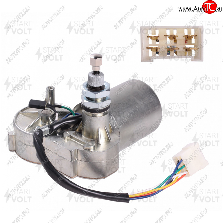4 599 р. Мотор-редуктор стеклоочистителя ЛИАЗ-5256,ЛАЗ-4202 правый STARTVOLT STARTVOLT vwf 1301  с доставкой в г. Майкоп