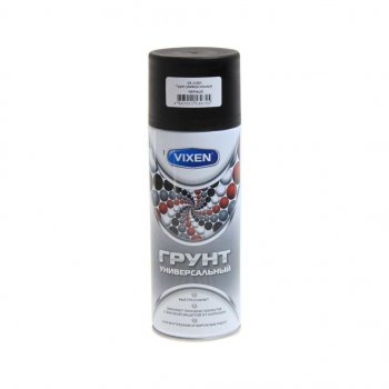 273 р. Грунт черный аэрозоль 520мл VIXEN VIXEN vx-21001  с доставкой в г. Майкоп. Увеличить фотографию 1