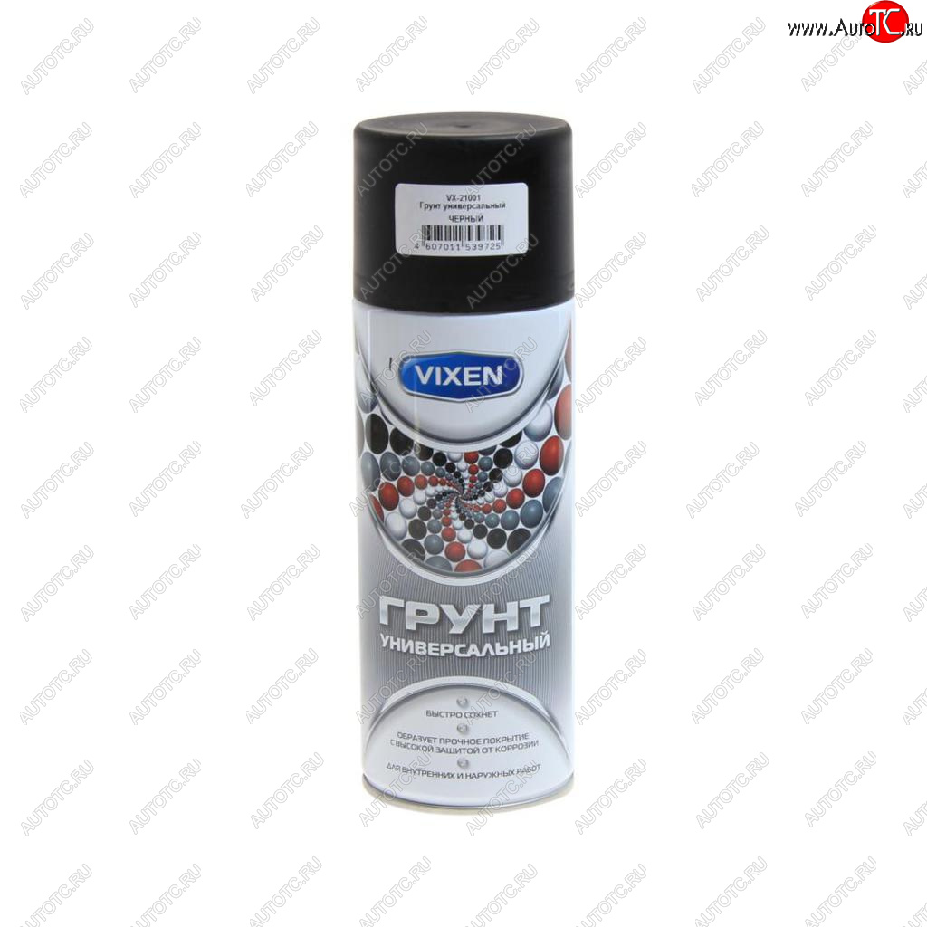 273 р. Грунт черный аэрозоль 520мл VIXEN VIXEN vx-21001  с доставкой в г. Майкоп