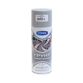 273 р. Грунт серый аэрозоль 520мл VIXEN VIXEN vx-21002  с доставкой в г. Майкоп. Увеличить фотографию 1