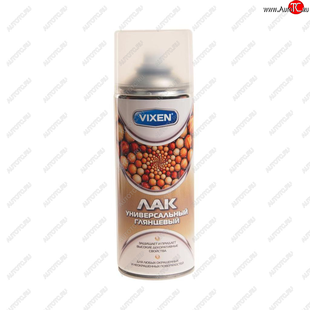286 р. Лак бесцветный универсальный глянцевый аэрозоль 520мл VIXEN VIXEN vx-24000  с доставкой в г. Майкоп