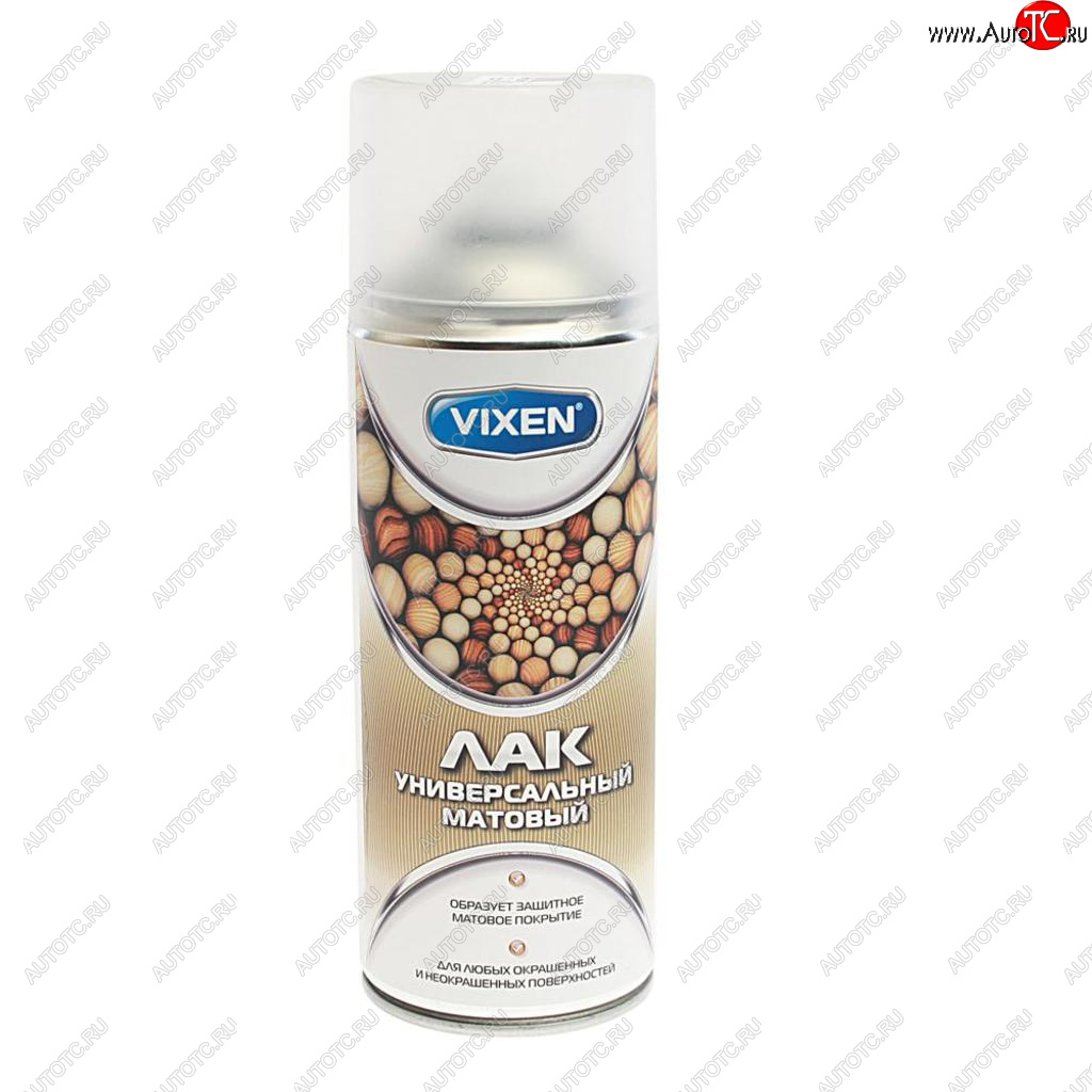 299 р. Лак бесцветный универсальный матовый аэрозоль 520мл VIXEN VIXEN vx-24001  с доставкой в г. Майкоп