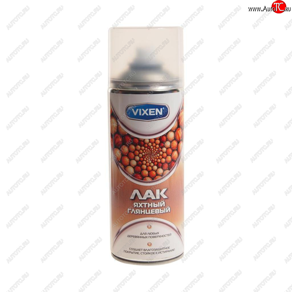 285 р. Лак бесцветный яхтный глянцевый аэрозоль 520мл VIXEN VIXEN vx-24002  с доставкой в г. Майкоп