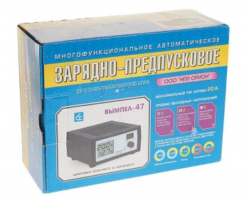 8 649 р. Устройство зарядное 12-24V 20А 220V (автомат) с ЖК дисплеем Вымпел 47 ОРИОН ОРИОН вымпел-47  с доставкой в г. Майкоп. Увеличить фотографию 3