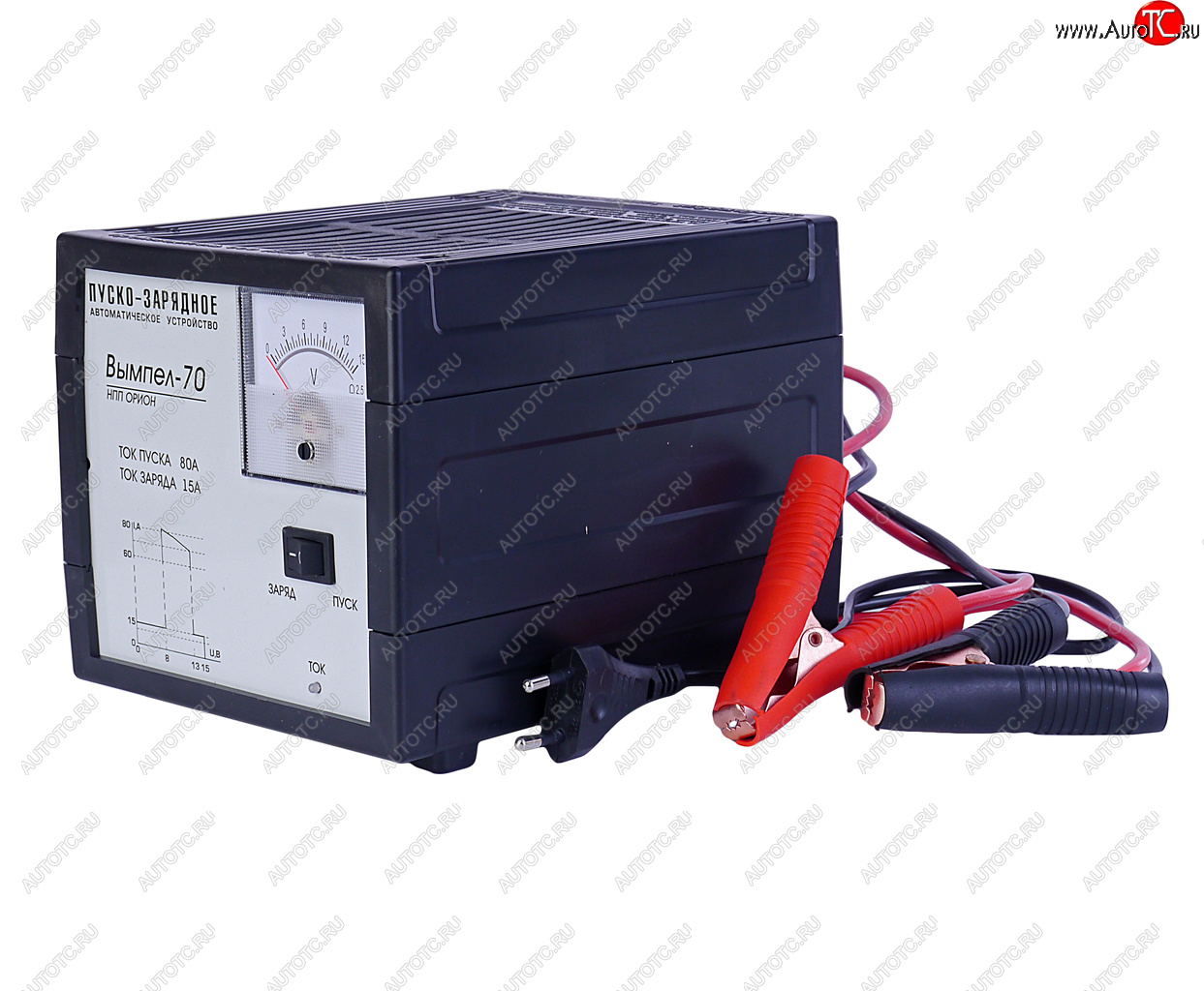 11 599 р. Устройство пуско-зарядное 12V 10A 80А 220V (автомат) Вымпел 70 ОРИОН ОРИОН вымпел-70  с доставкой в г. Майкоп